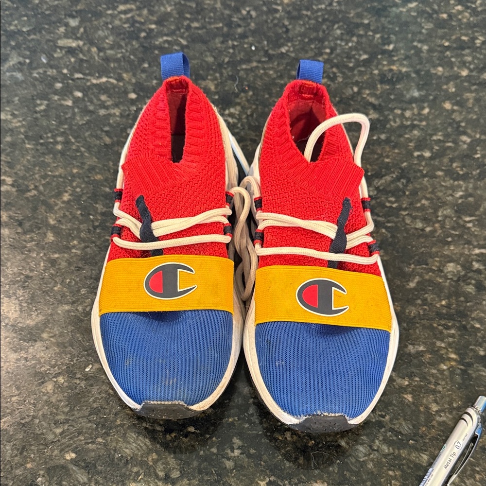 Champion Kids' Sneakers in Red, Yellow, and Blue